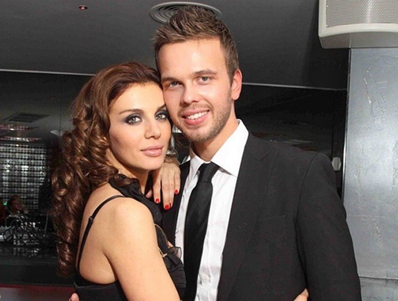 Анна Седокова со вторым мужем.