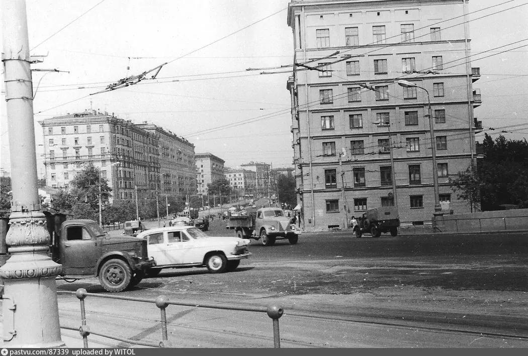 Улица Беговая, 1970 г. Автор Олег Морозов.