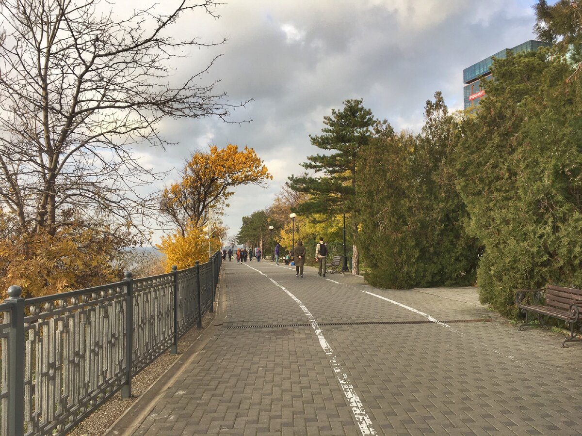 Набережная в Анапе, фото автора 