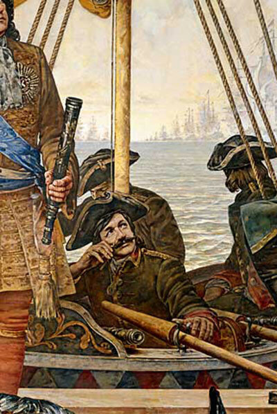 Фрагмент картины.