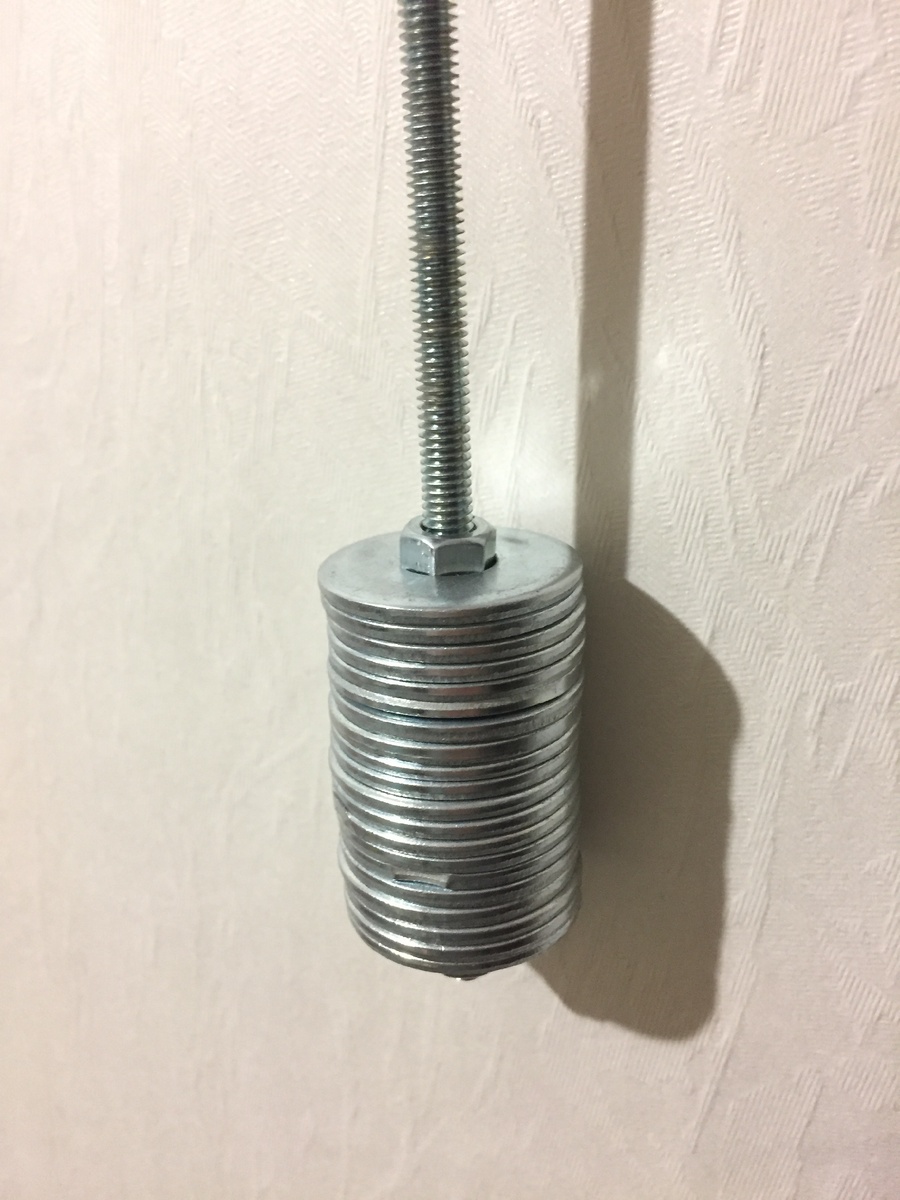 шайбы (импровизированный грузик)