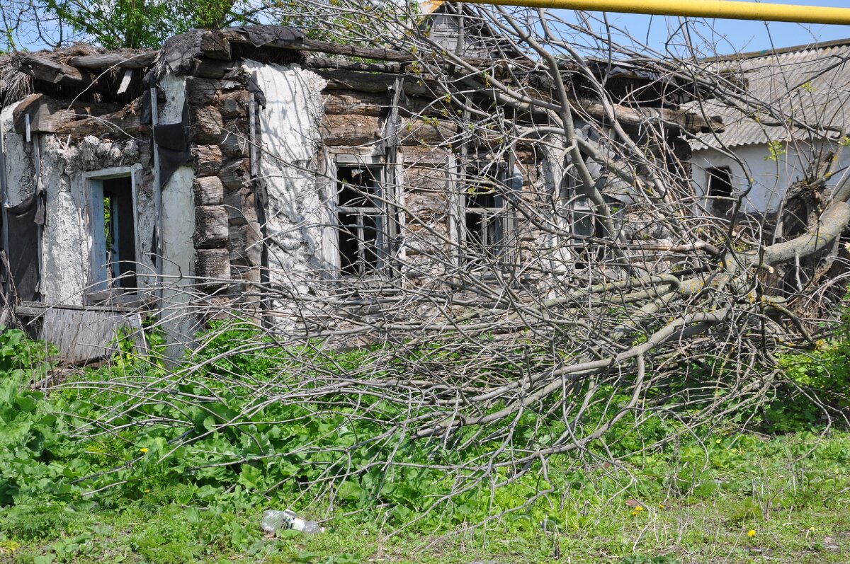 Когда-то здесь жили люди. Фото автора.