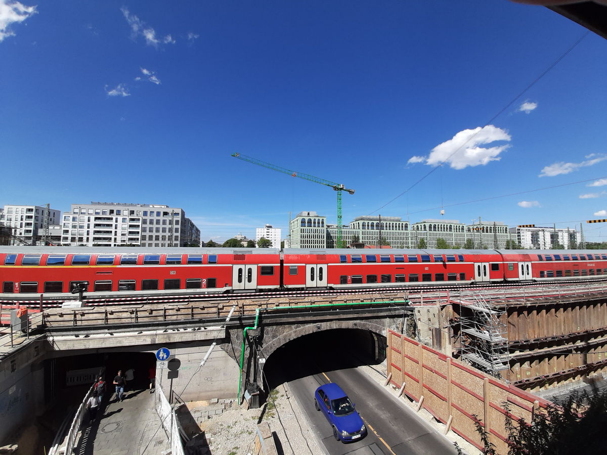 Станция Лайм в Мюнхене. Фото автора блога