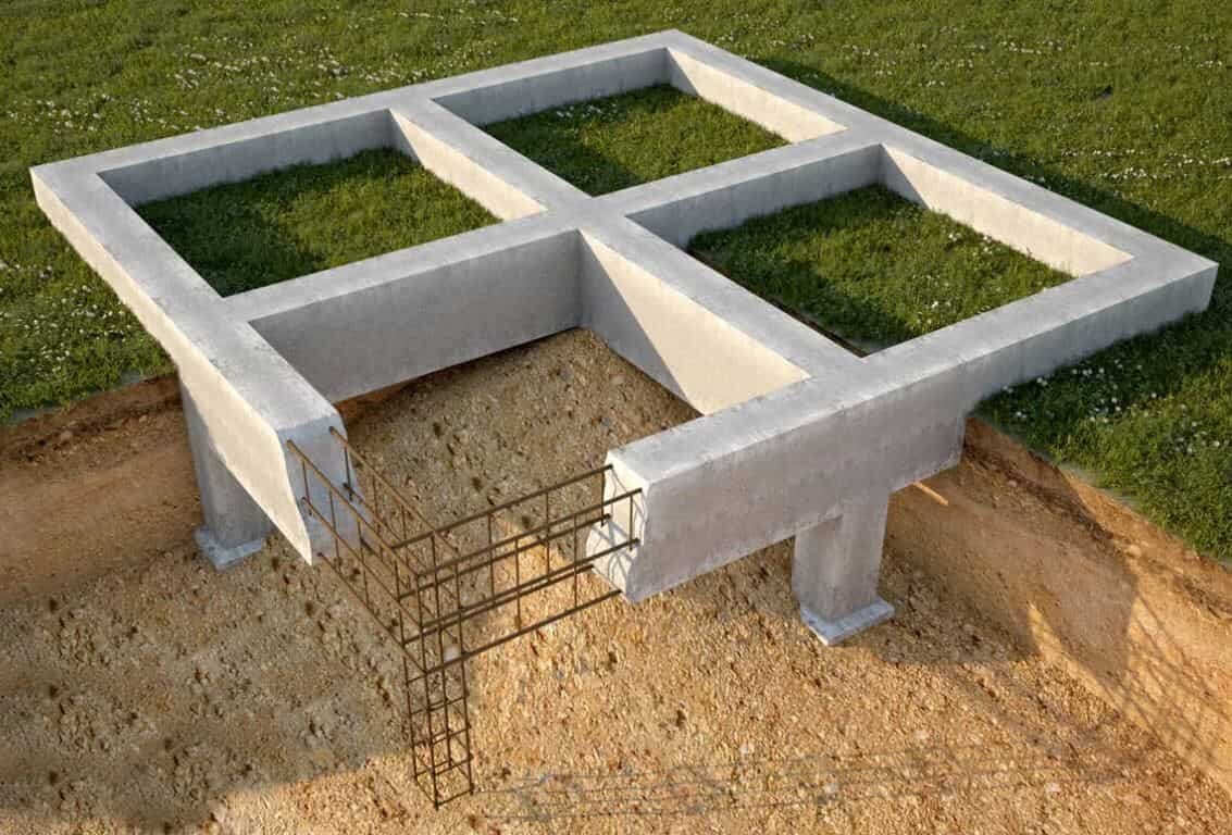 Устройство фундамента