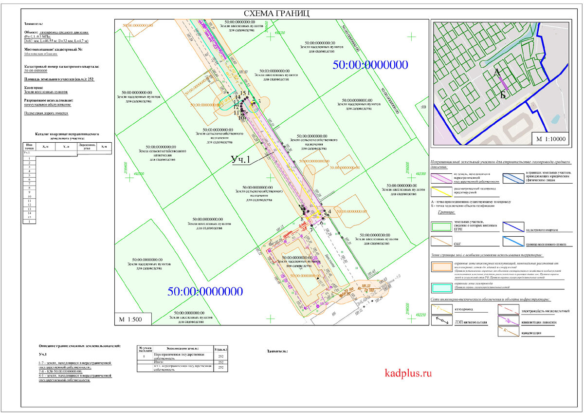 Пример работ ООО "КАДАСТР ПЛЮС" (kadplus.ru)