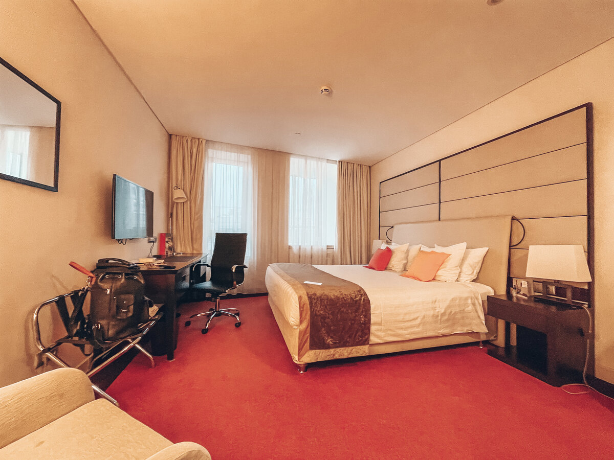 Мой номер в отеле Crowne Plaza Третьяковская (Москва)