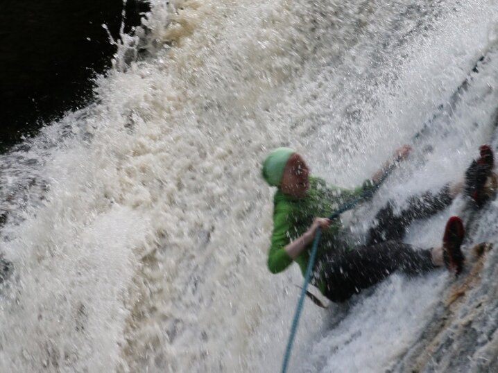 Или летать по воде. Где-то в Адыгее. На фото автор