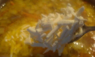 Грибной крем-суп с картофелем и сыром