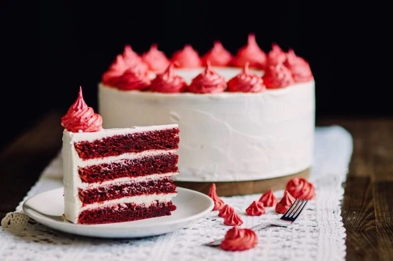 Торт Красный бархат или Red Velvet cake — рецепт с фото и видео