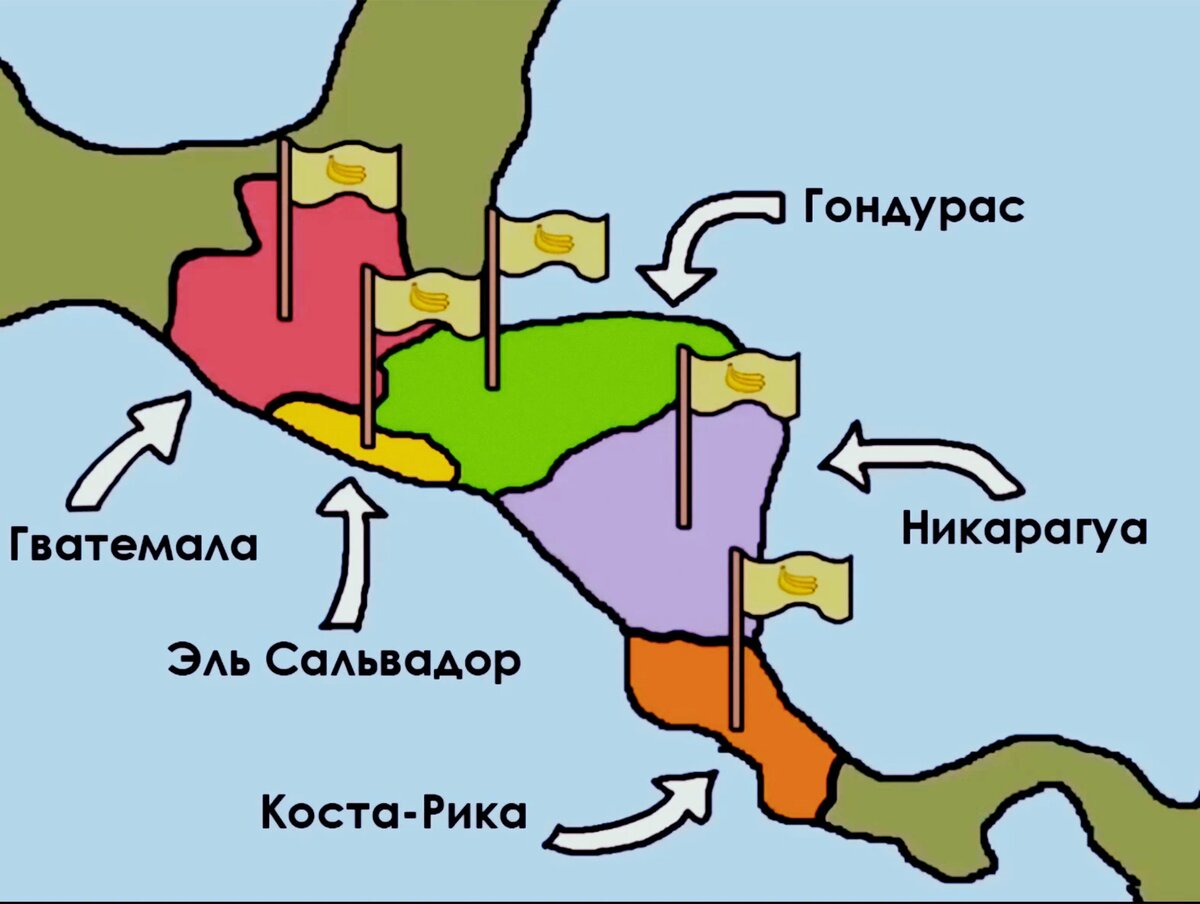 Банановая республика карта. Банановая Республика Страна. Банановые Республики Латинской Америки. Банановые Республики карта.