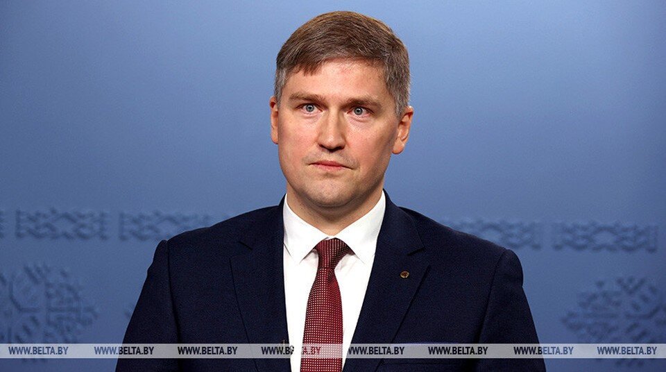     Кирилл Залесский пообщался с журналистами после совещания у президента Беларуси. Фото: БелТА.