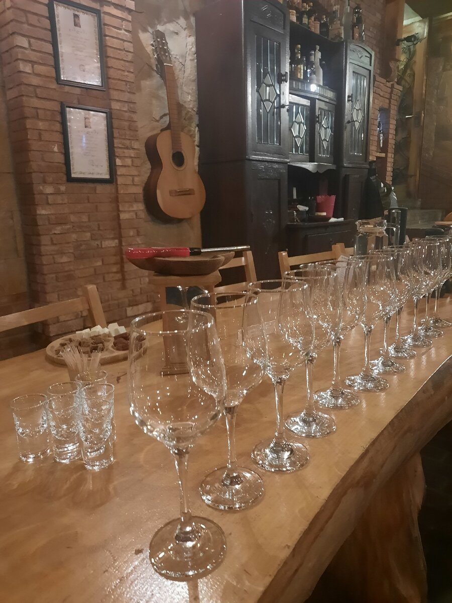 На дегустации