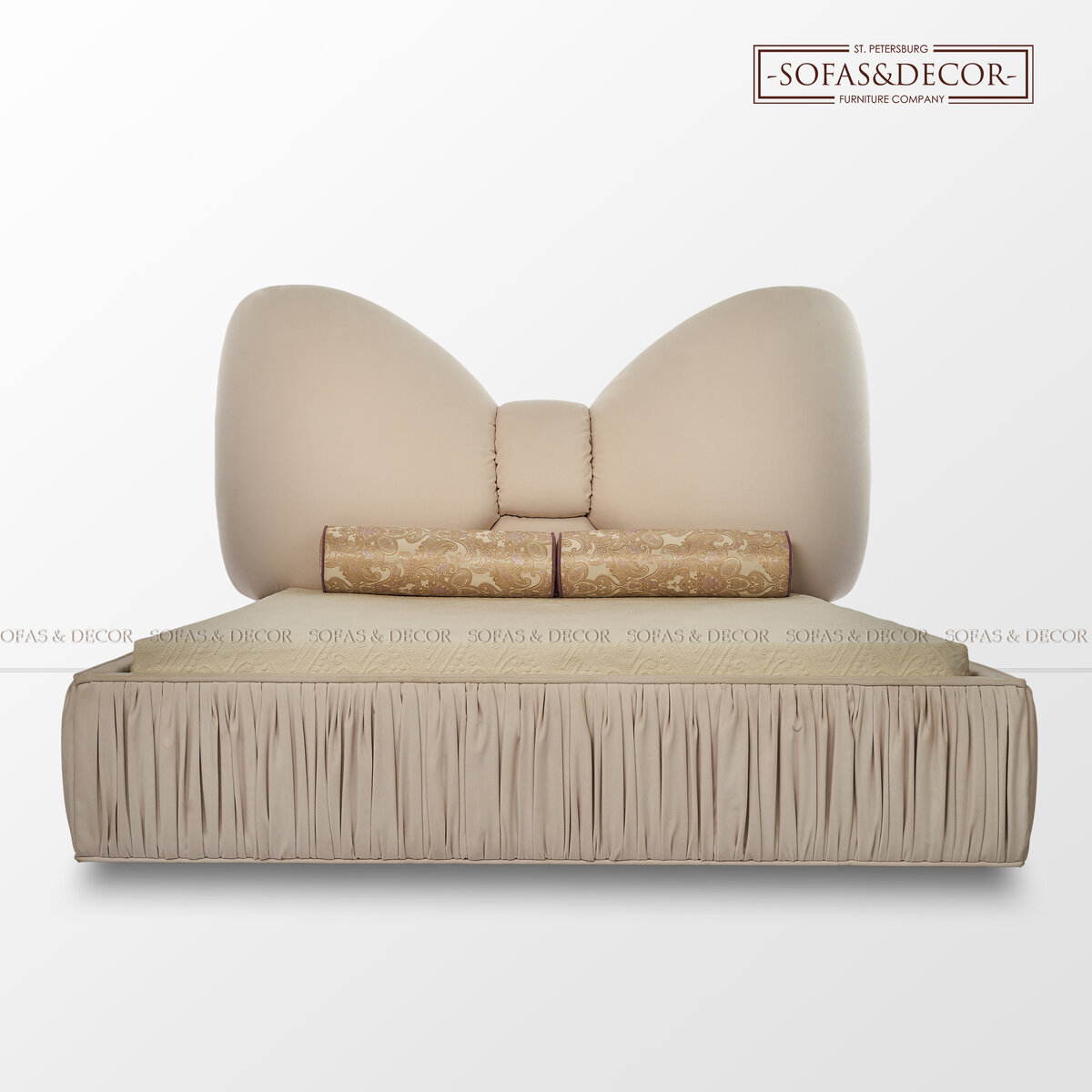 Кровать Sofas & Decor SD-259 по проекту дизайнера интерьера Олеси Ивановой