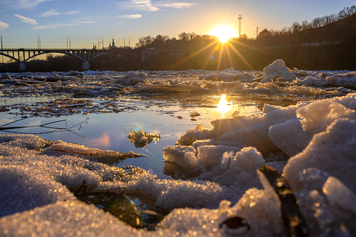 Когда будет потепление в нижнем новгороде. Ледоход на Клязьме. Весенний ледоход на реке. Ледоход Владимир на Клязьме. Енисей ледоход рассвет.