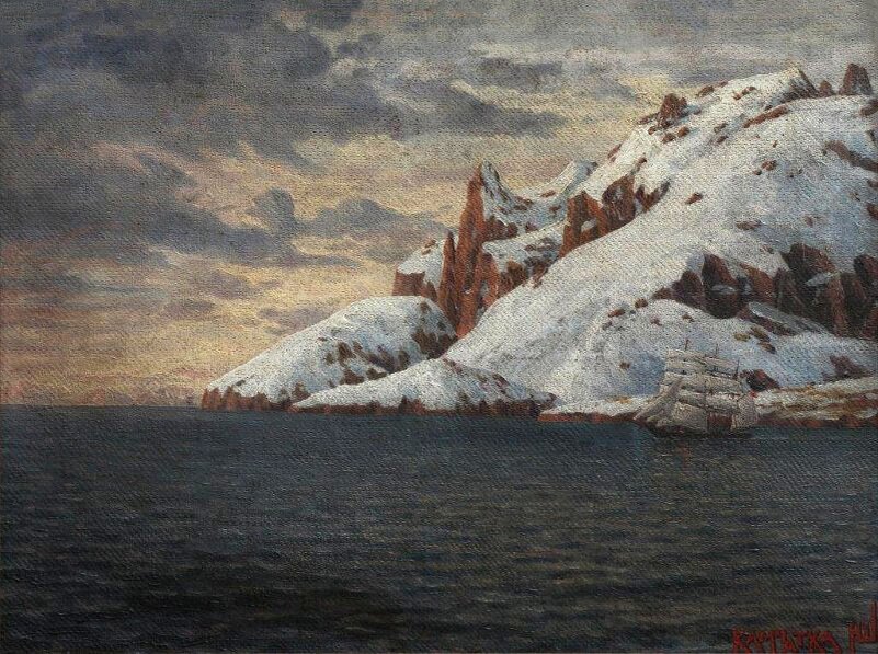 Волны, освещенные солнцем