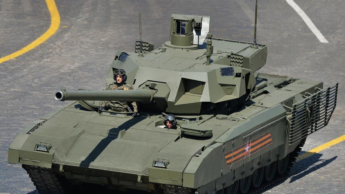    Танк Т-14 "Армата"© РИА Новости / Фотохост-агентство