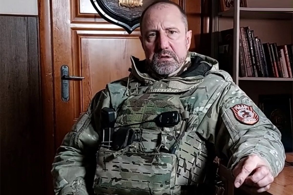    Командир батальона «Восток» Александр Ходаковский.