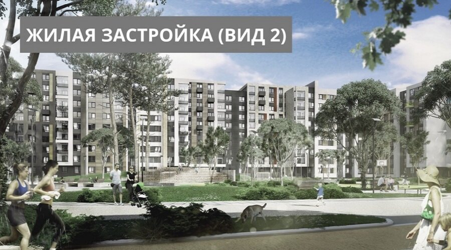 Проект планировки квартала на Лесном пруду