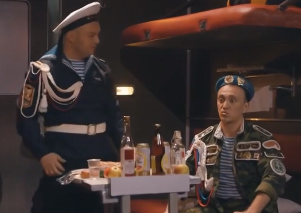 кадр из ток-шоу "Однажды в Росии"