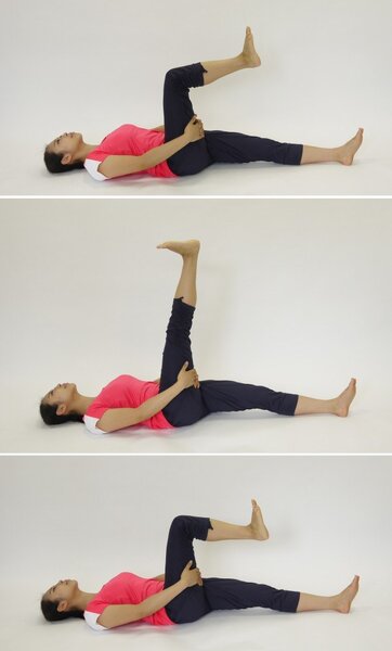 Упражнение на растяжку ног