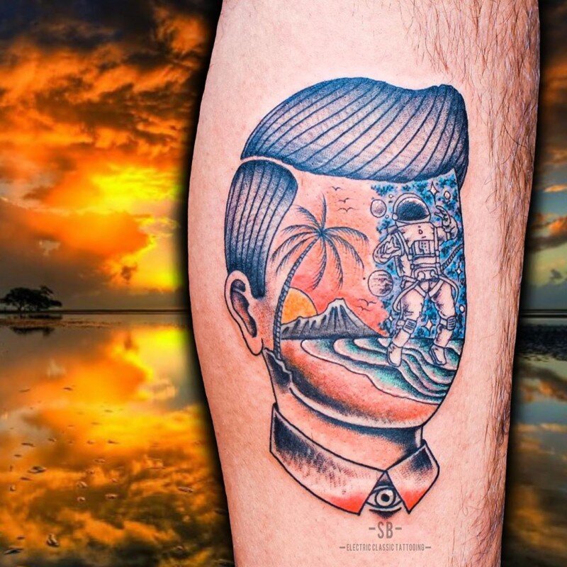 Инстаграм тату-мастера: @sergio_bogado Барселона, Испания