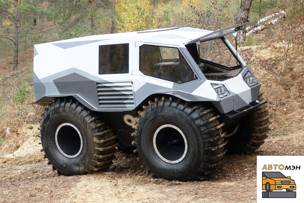 выглядет он конечно прикольно. Мини танк. 