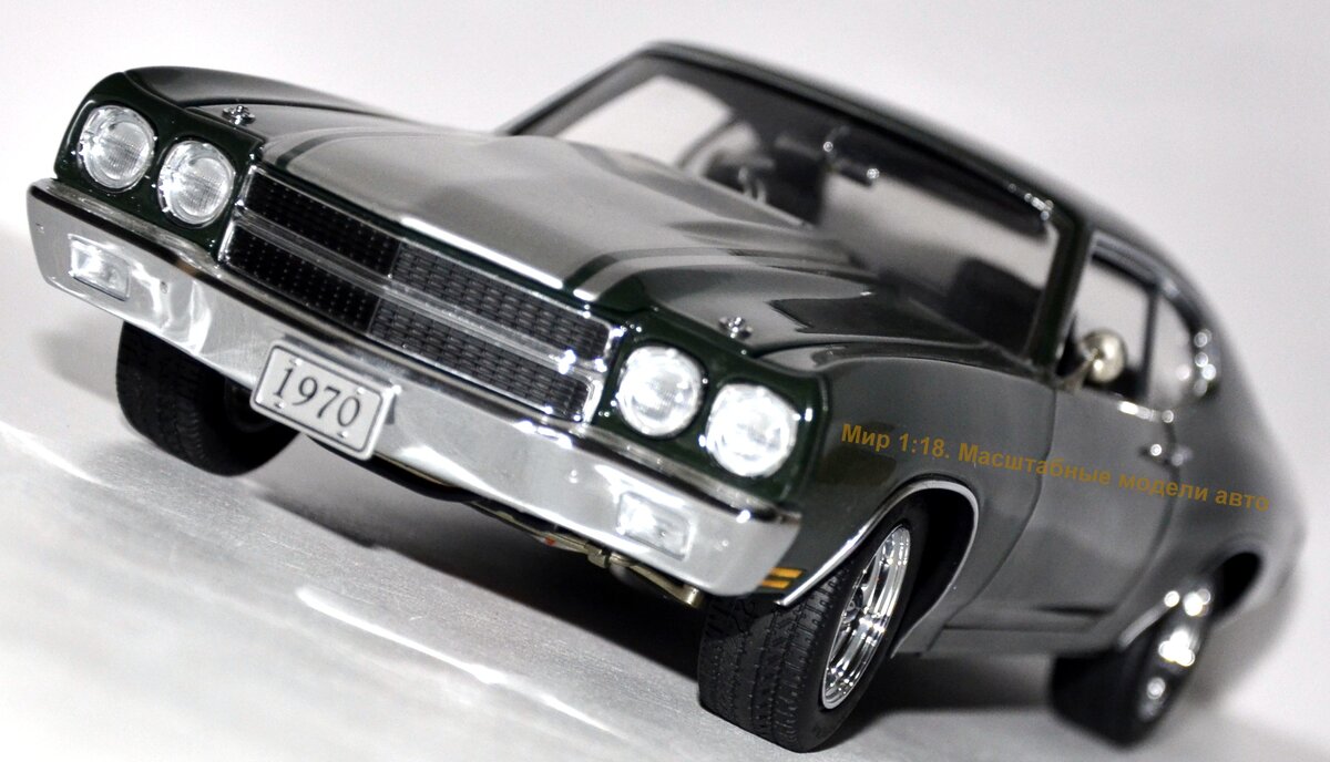 Модель: Chevrolet Chevelle Restomod #1804301 Green