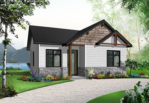 Внешний вид дома (Взято с сервиса thehousedesigners) 