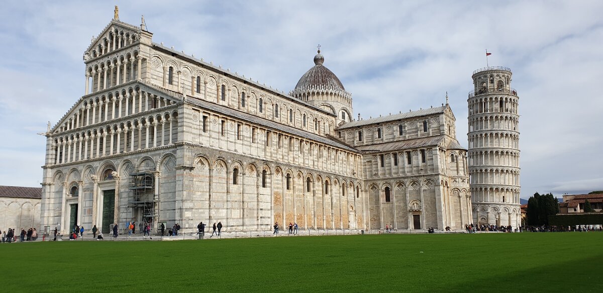 Да-да, это Пиза и та самая башня, где началось наше путешествие.
