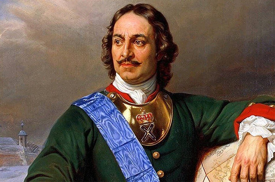 Портрет Петра I. 1838 год, Поль Депарош
