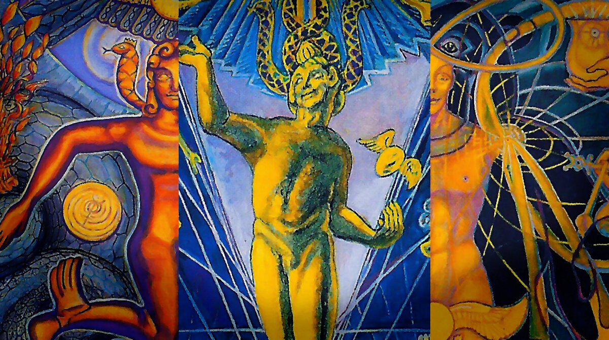 Три мага колоды «Таро Тота».