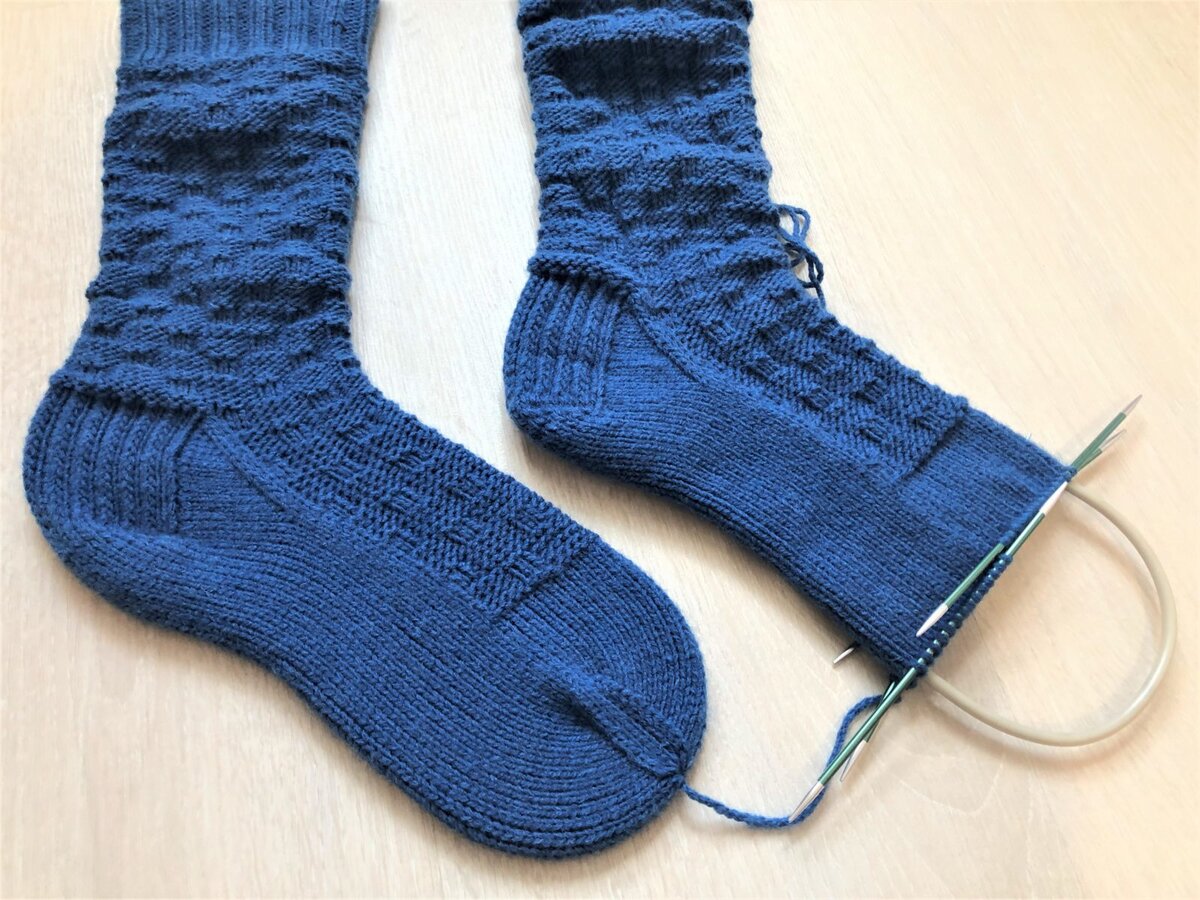 Узоры для вязания носков спицами