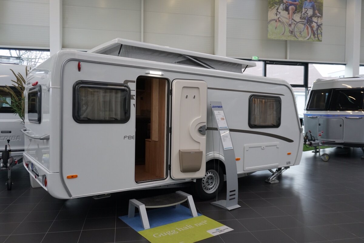 Folding Camper Trailer с подъемной крышей