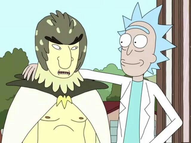 Птичья личность и Рик 