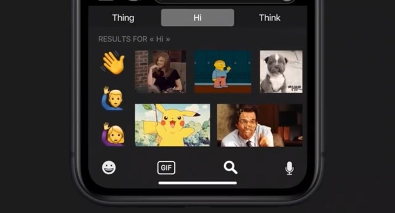 GIF-клавиатура для iMessage