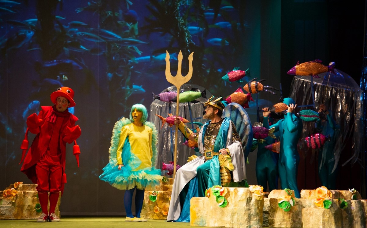 Спектакль "Русалочка" в Ереванском Русском театре имени К.Станиславского