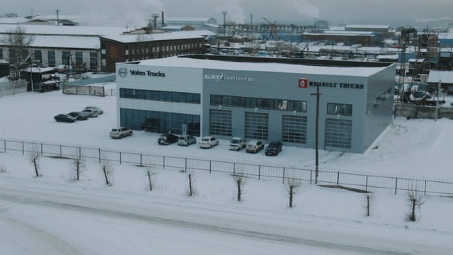 Volvo Trucks открыла в России новую фирменную СТО
