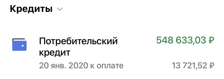 Здесь показывается с процентами на сегодняшний день.