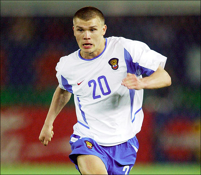 В сборной России на чемпионате мира 2002 года