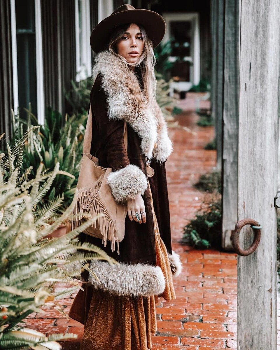 Boho Chic стиль Winter