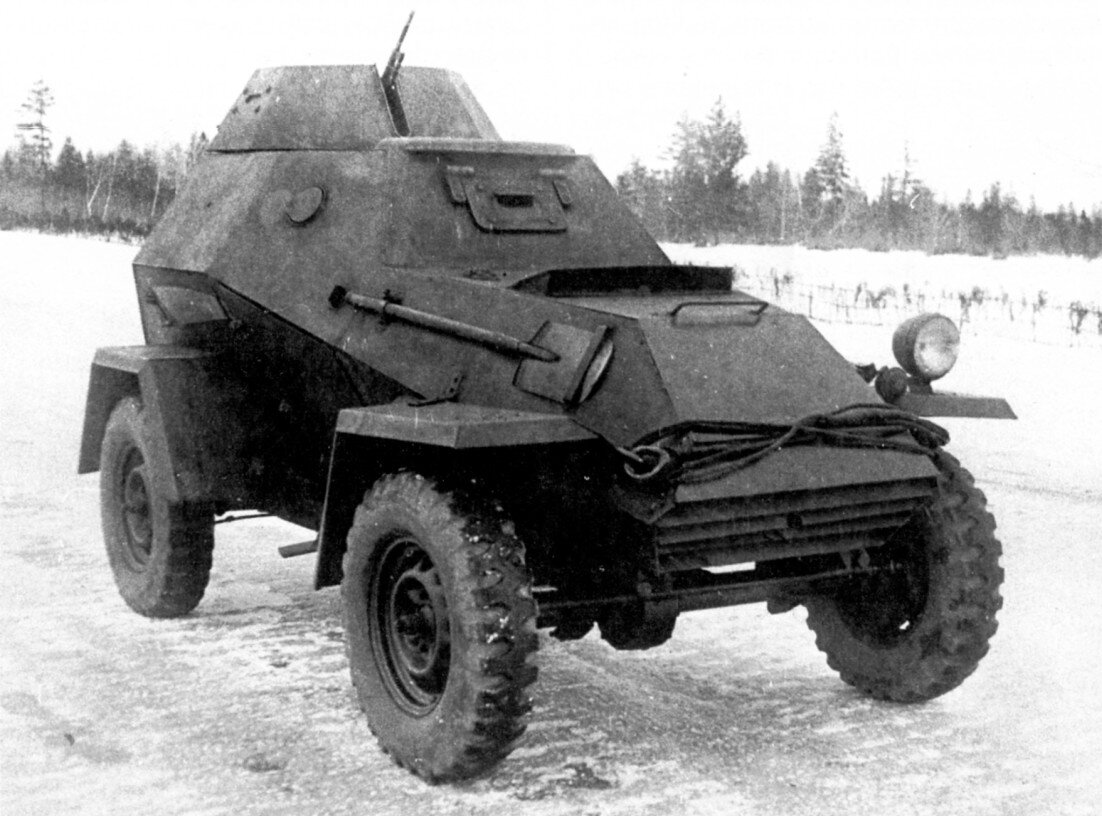 Броневик БА-64.