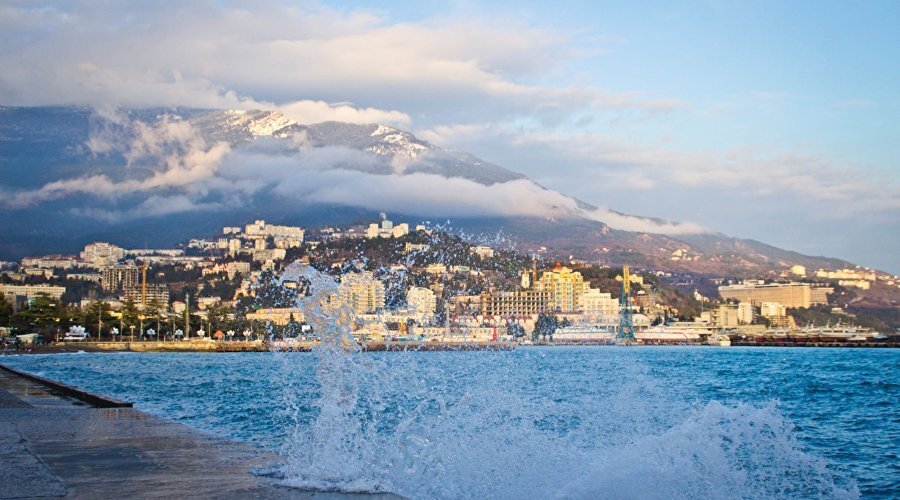 Зима в Ялте / Фото: Андрей Бурдейный