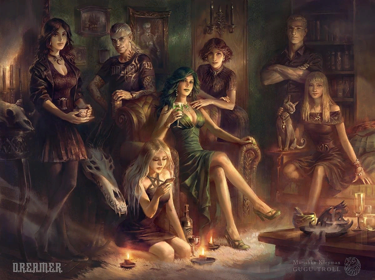 иллюстрация для книг "Охотник на Читеров"