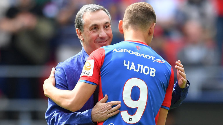 Евгений Гинер и Фёдор Чалов 