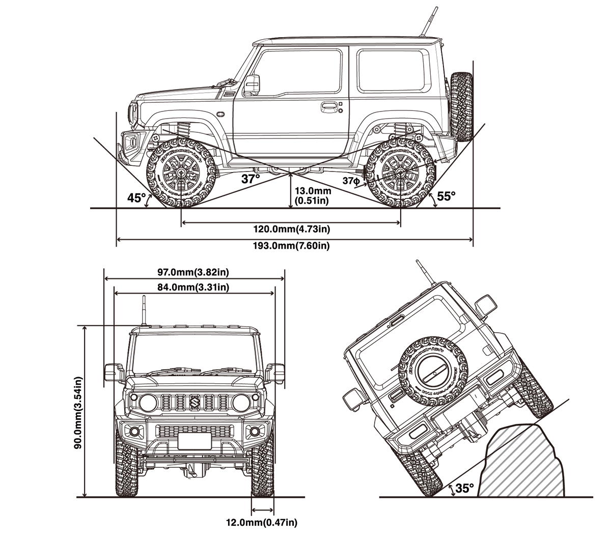 Вес сузуки джимни. Сузуки Джимни габариты. Suzuki Jimny габариты. Suzuki Jimny 4 габариты. Suzuki Jimny 2019 габариты.