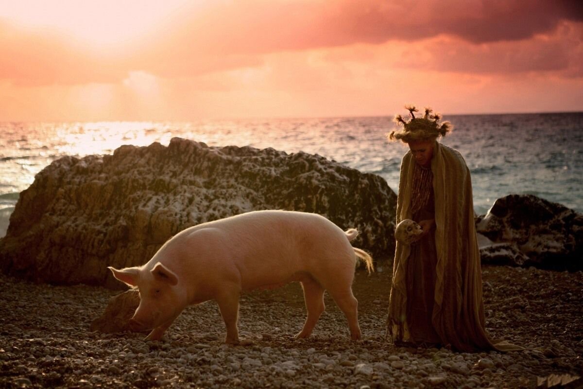 Кадр из фильма "Миллион лет до нашей эры 2"