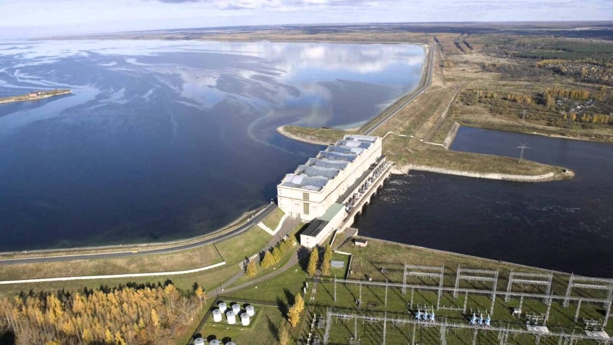 Рыбинское водохранилище. Фото с пикабу. 