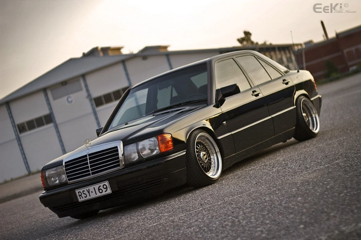 Mercedes Benz w190 stance