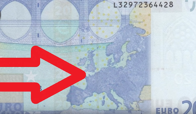 Если сравнить тайные знаки на евро и долларах, конечно на евро нет такого количества масонской символики.-2