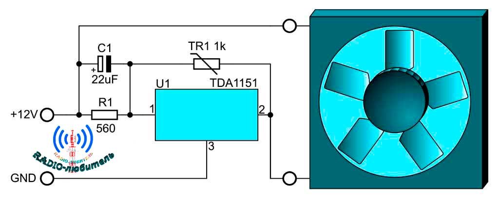Схема регулятора